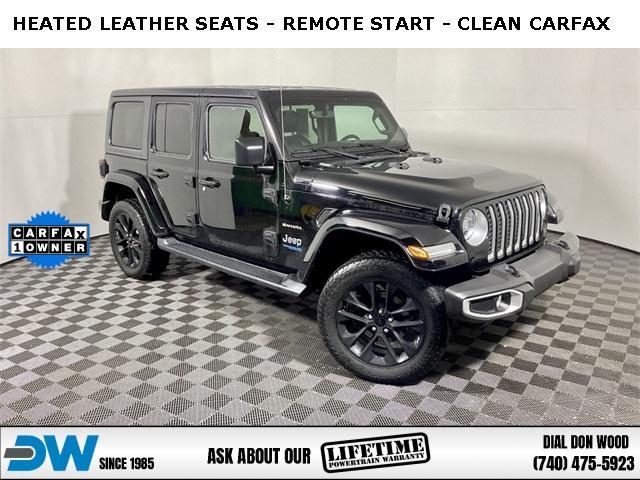 used 2021 Jeep Wrangler Unlimited 4xe car, priced at $28,000