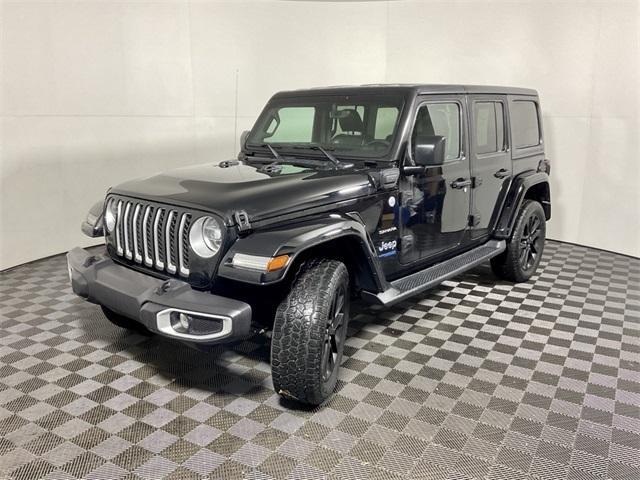 used 2021 Jeep Wrangler Unlimited 4xe car, priced at $27,500