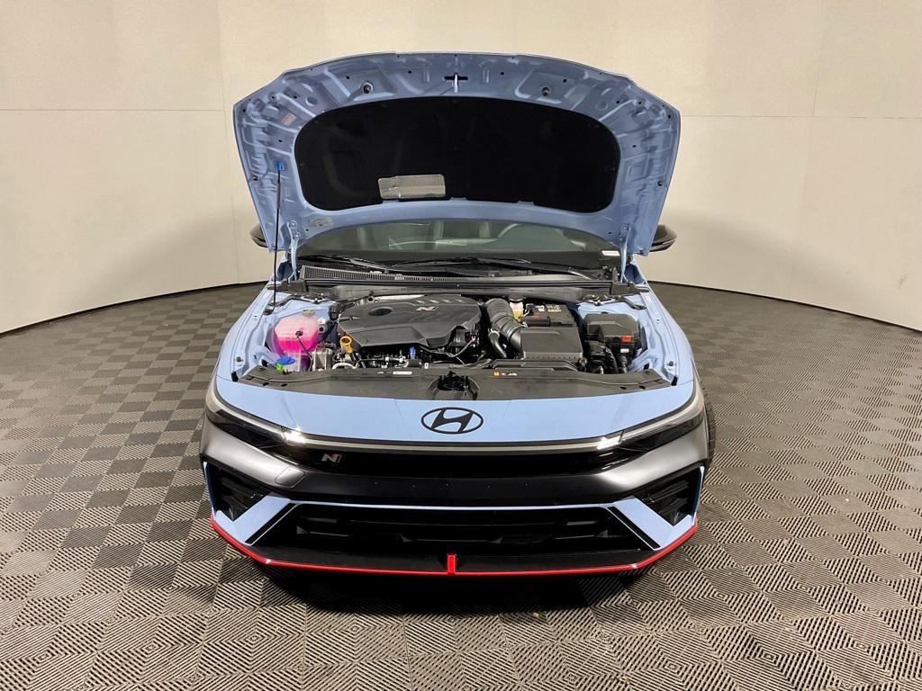 new 2025 Hyundai Elantra N car, priced at $35,855