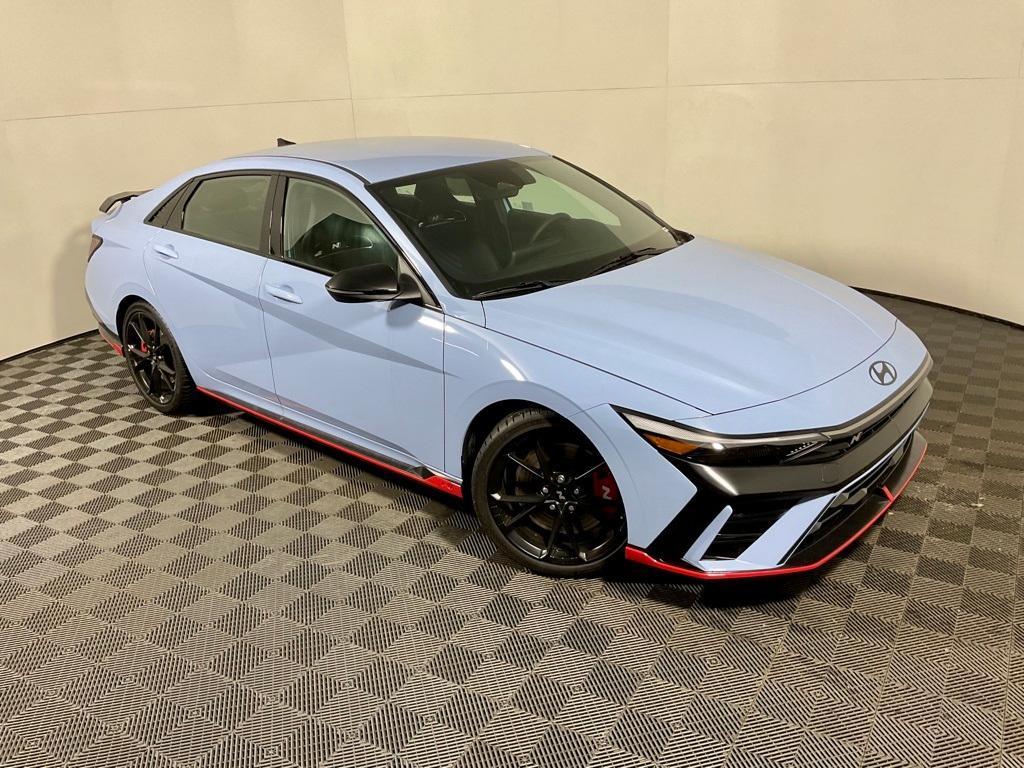 new 2025 Hyundai Elantra N car, priced at $35,855