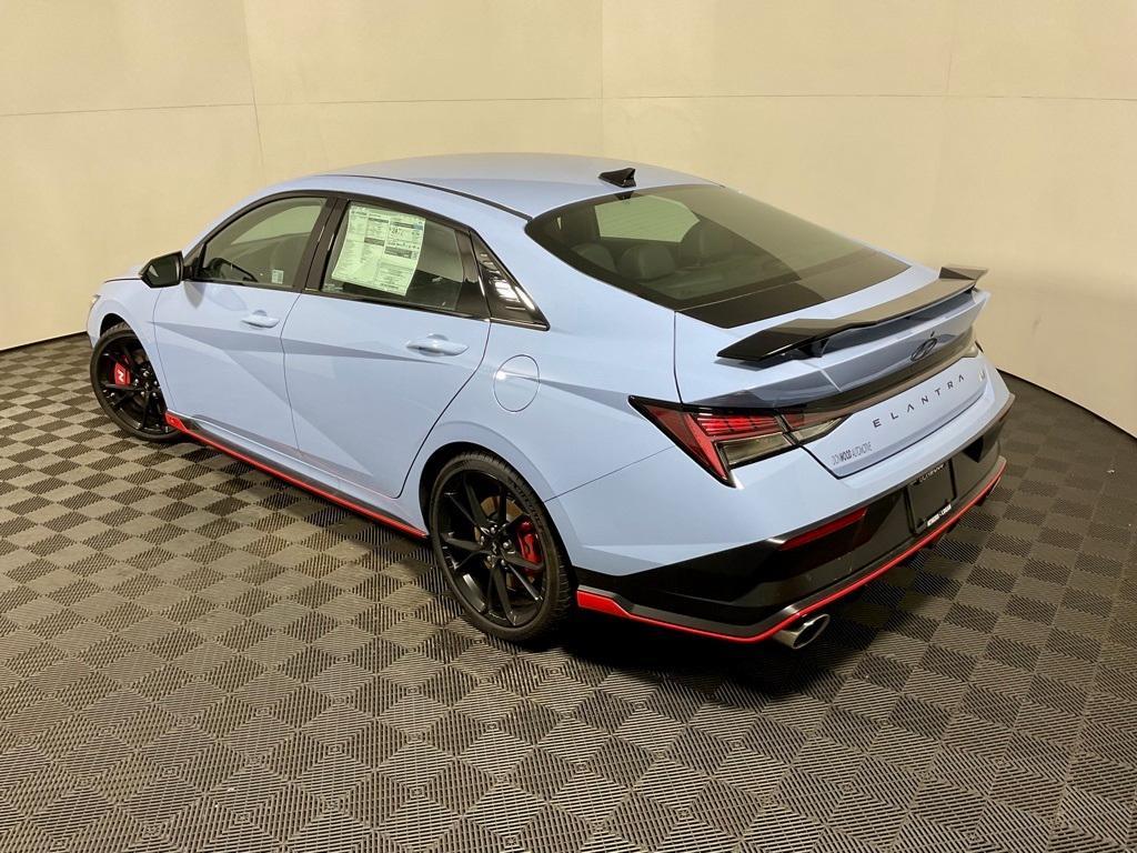 new 2025 Hyundai Elantra N car, priced at $35,855