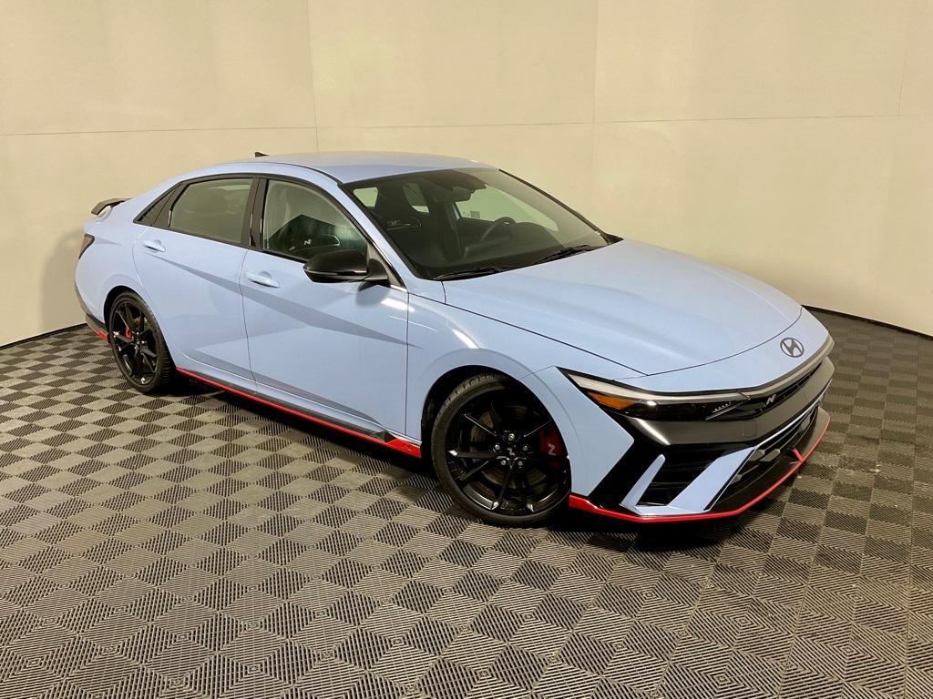 new 2025 Hyundai Elantra N car, priced at $35,855