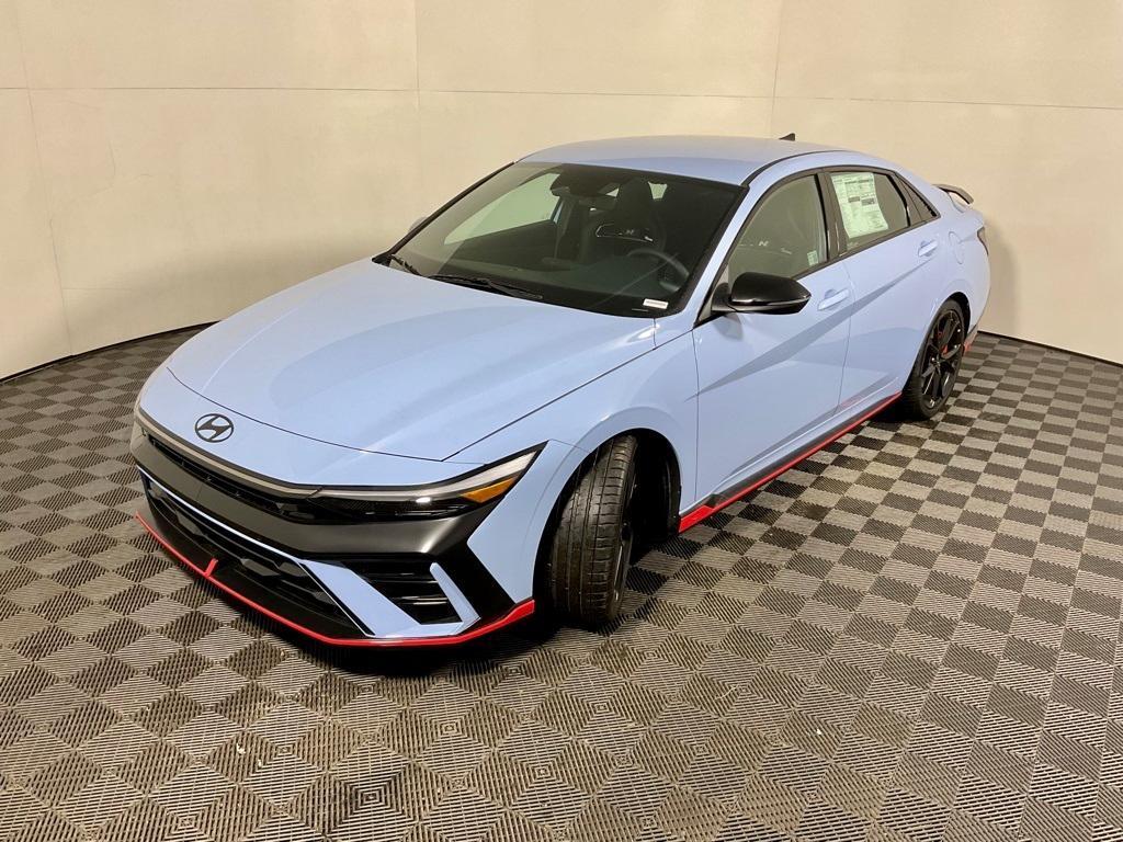 new 2025 Hyundai Elantra N car, priced at $35,855