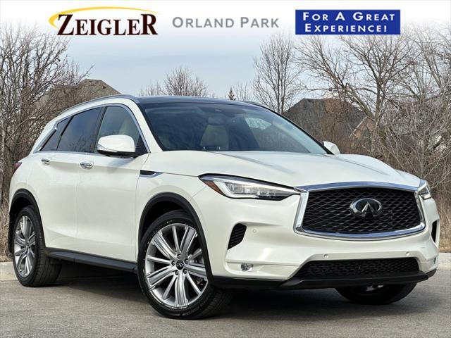 used 2022 INFINITI QX50 car, priced at $34,400