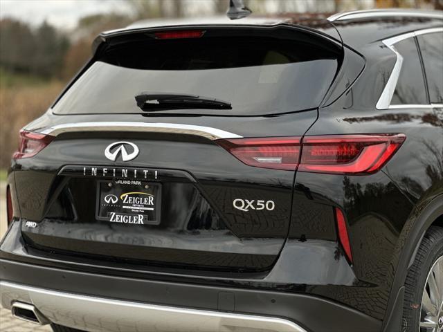 new 2025 INFINITI QX50 car, priced at $47,397