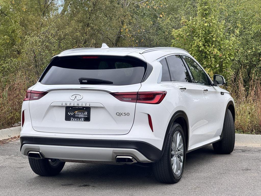 used 2024 INFINITI QX50 car, priced at $31,750