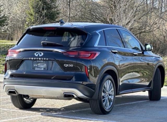 new 2025 INFINITI QX50 car, priced at $44,675