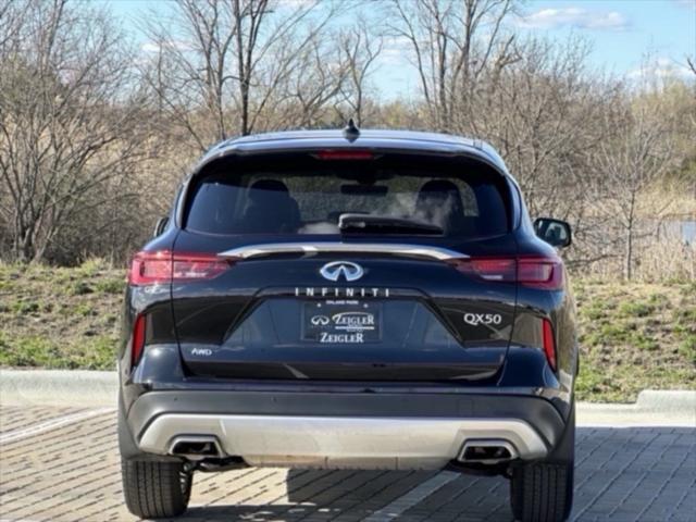 new 2025 INFINITI QX50 car, priced at $44,675