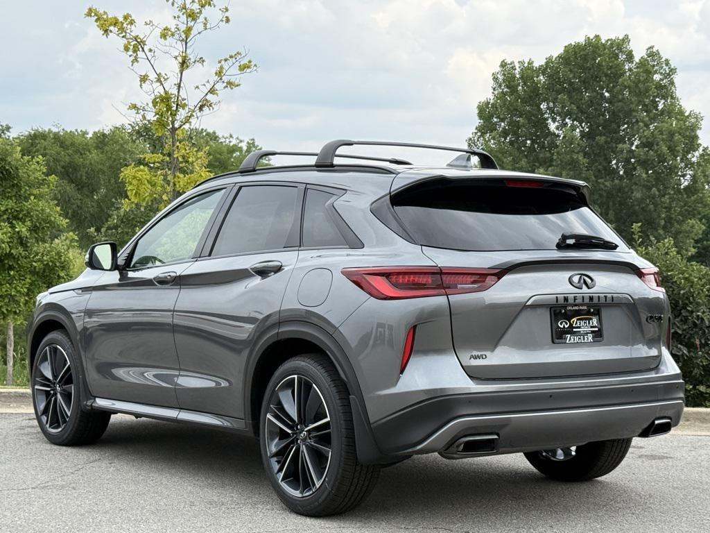 new 2025 INFINITI QX50 car, priced at $44,304