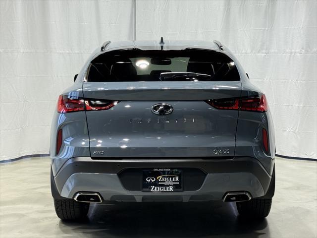 used 2022 INFINITI QX55 car, priced at $37,799