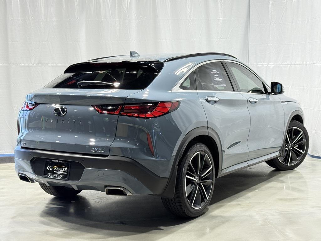 used 2022 INFINITI QX55 car, priced at $36,653