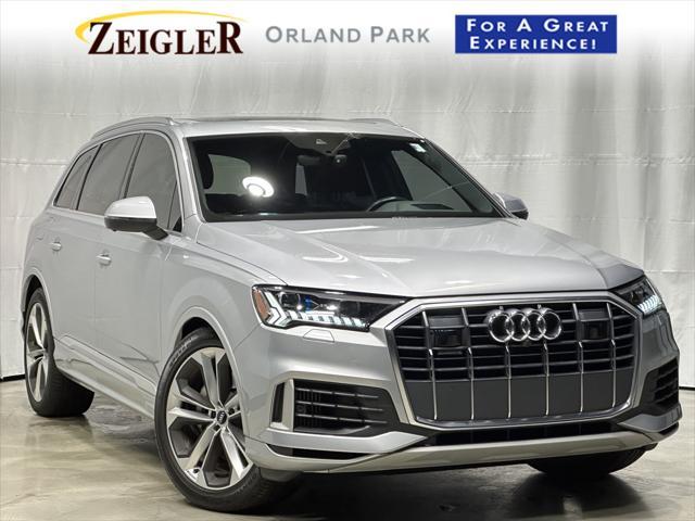 used 2020 Audi Q7 car, priced at $33,425