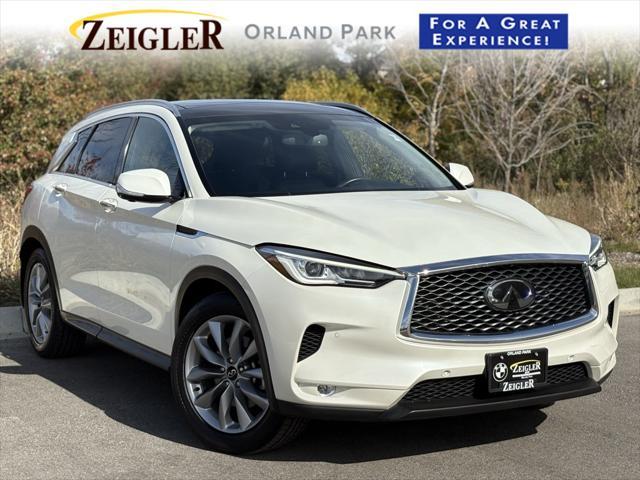 used 2021 INFINITI QX50 car, priced at $25,999