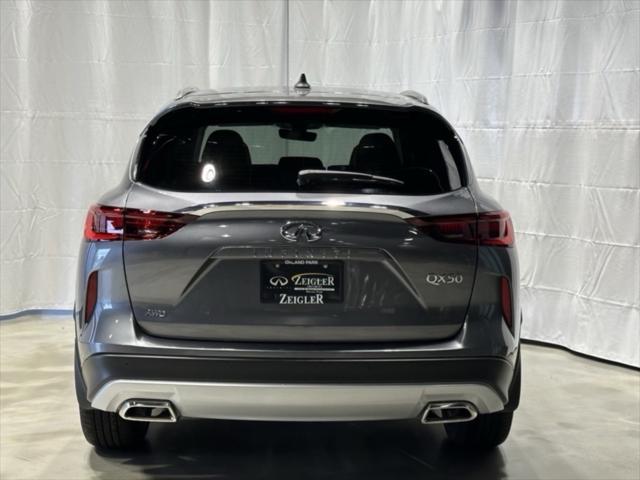 new 2025 INFINITI QX50 car, priced at $49,555