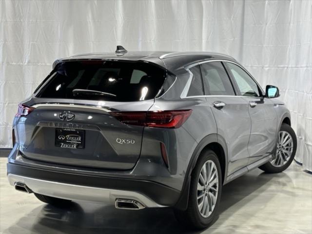 new 2025 INFINITI QX50 car, priced at $49,555