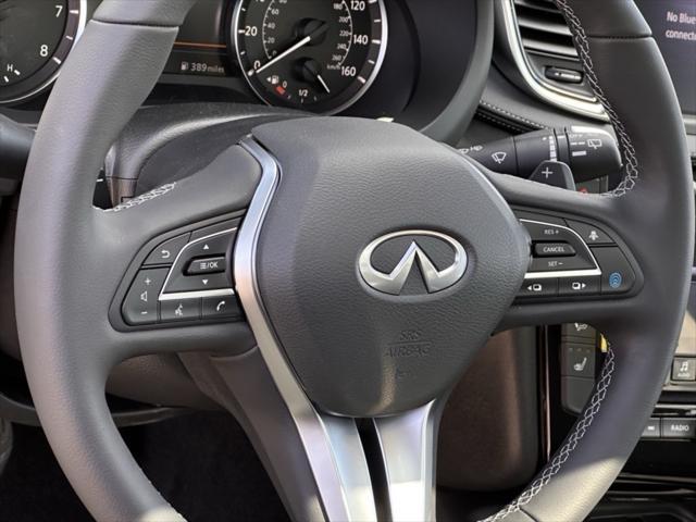 new 2025 INFINITI QX50 car, priced at $49,555