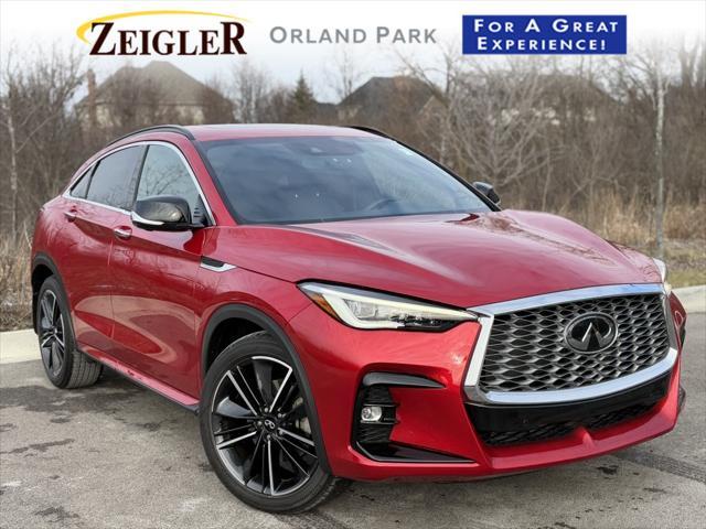 used 2022 INFINITI QX55 car, priced at $34,000