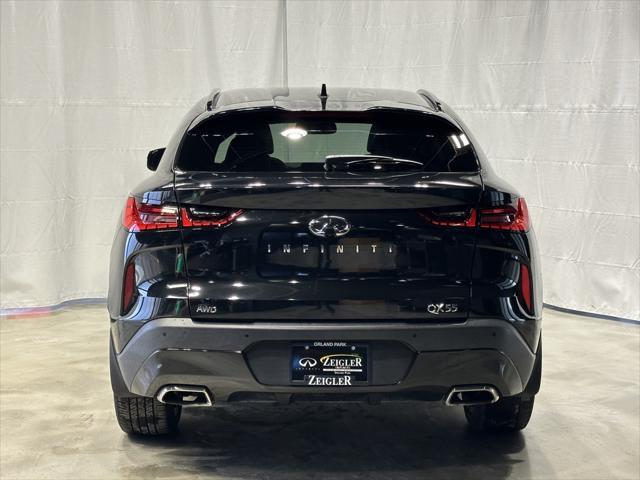 used 2022 INFINITI QX55 car, priced at $33,300