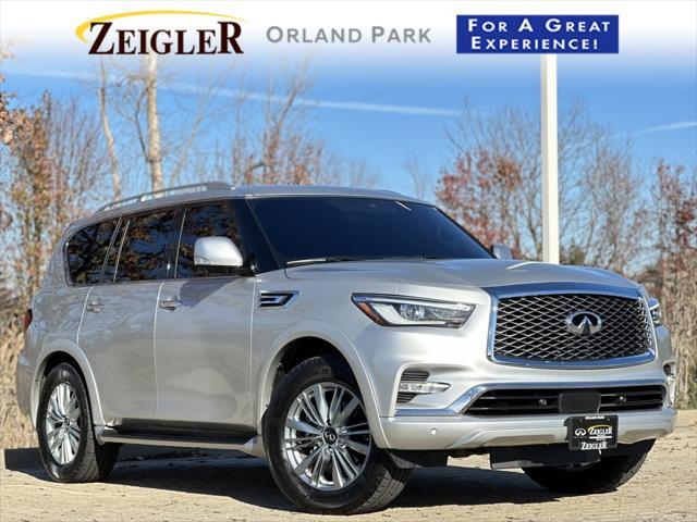 used 2021 INFINITI QX80 car, priced at $32,900