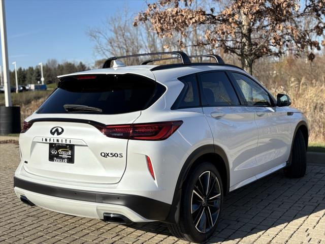 new 2025 INFINITI QX50 car, priced at $52,997