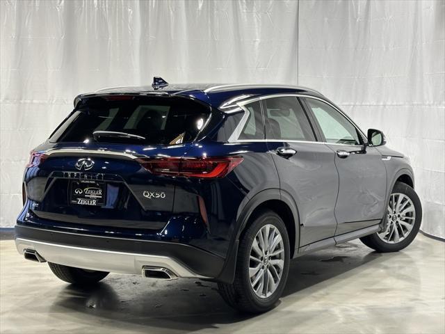 new 2025 INFINITI QX50 car, priced at $49,635