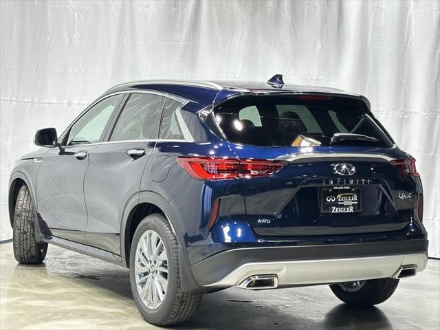 new 2025 INFINITI QX50 car, priced at $49,635