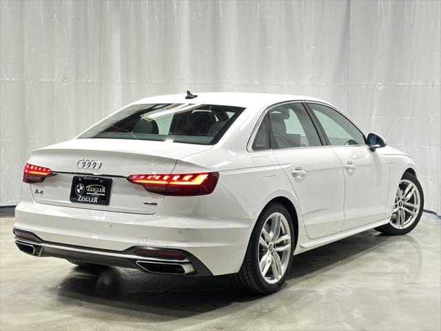 used 2022 Audi A4 car, priced at $25,000