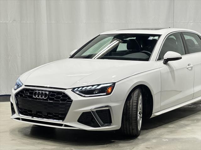 used 2022 Audi A4 car, priced at $25,000