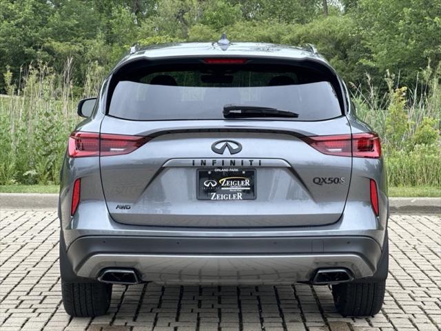 new 2025 INFINITI QX50 car, priced at $47,797