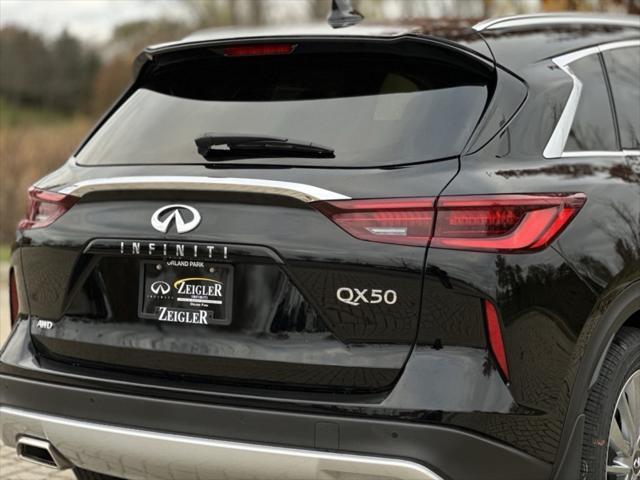 new 2025 INFINITI QX50 car, priced at $43,997