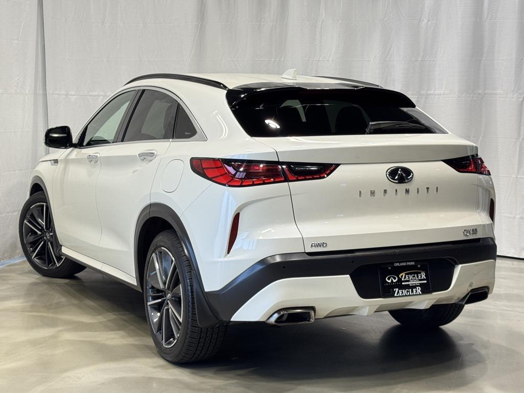 used 2022 INFINITI QX55 car, priced at $29,889