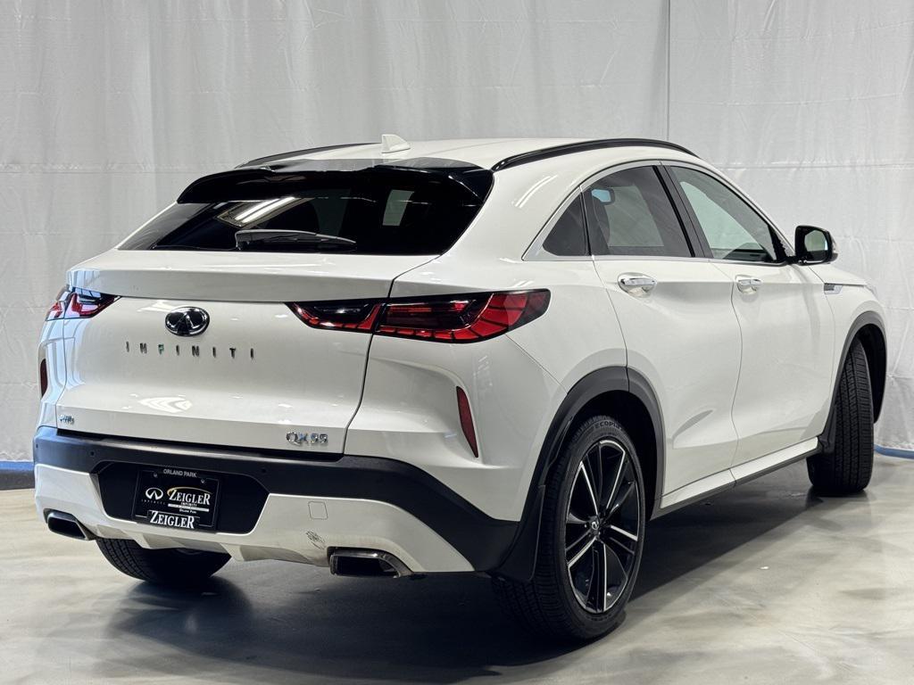 used 2022 INFINITI QX55 car, priced at $29,889