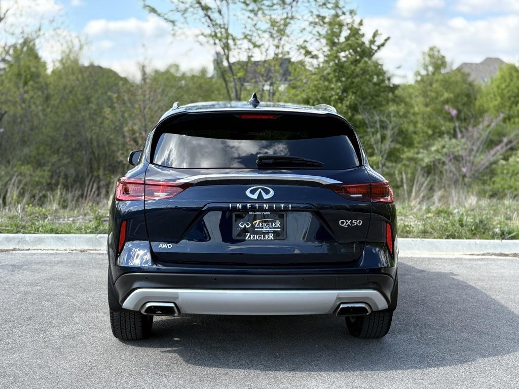 used 2023 INFINITI QX50 car, priced at $27,864