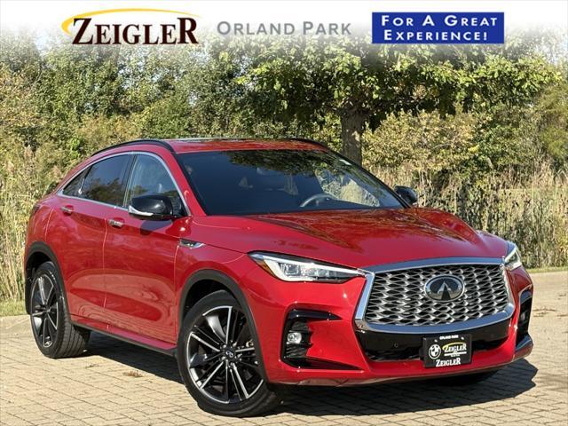 used 2022 INFINITI QX55 car, priced at $33,865