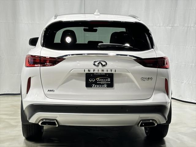 used 2024 INFINITI QX50 car, priced at $38,700