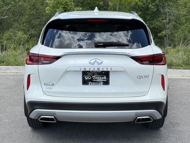 used 2022 INFINITI QX50 car, priced at $31,116
