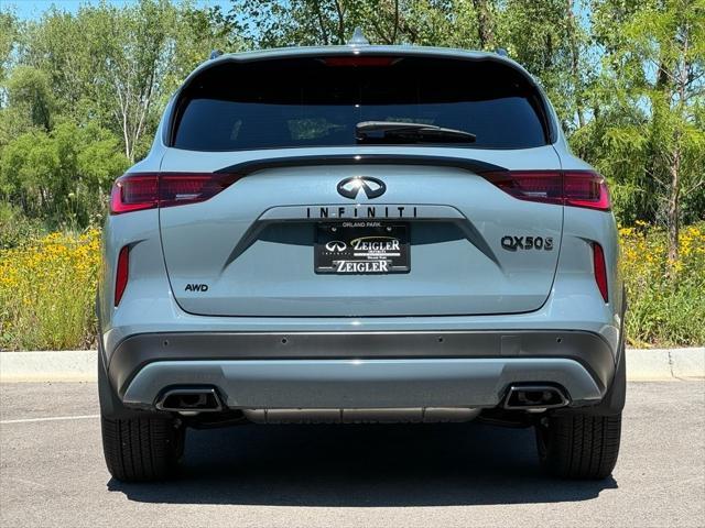 new 2025 INFINITI QX50 car, priced at $48,897