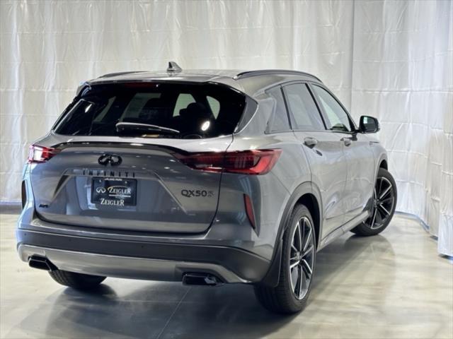 new 2025 INFINITI QX50 car, priced at $51,997