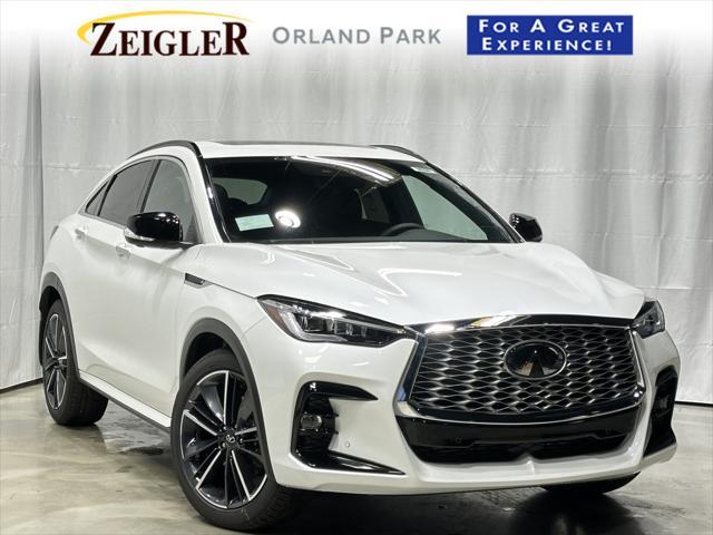 new 2025 INFINITI QX55 car, priced at $58,080