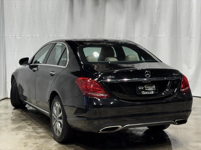 used 2018 Mercedes-Benz C-Class car, priced at $18,800