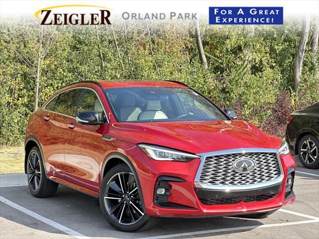 used 2022 INFINITI QX55 car, priced at $33,897