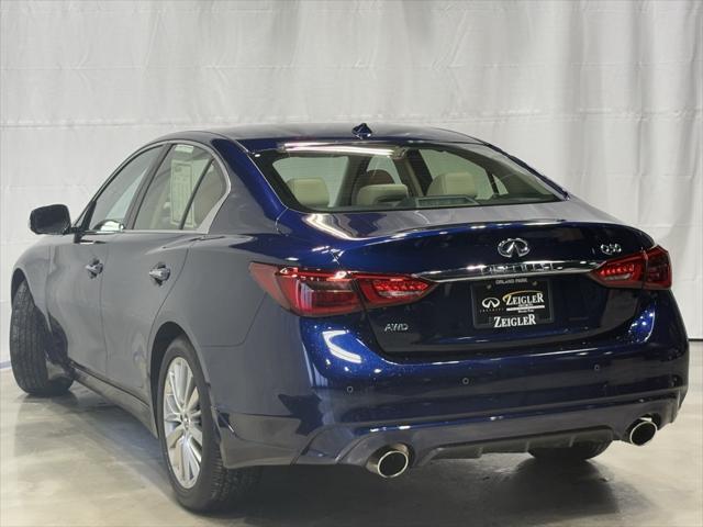 used 2023 INFINITI Q50 car, priced at $35,500