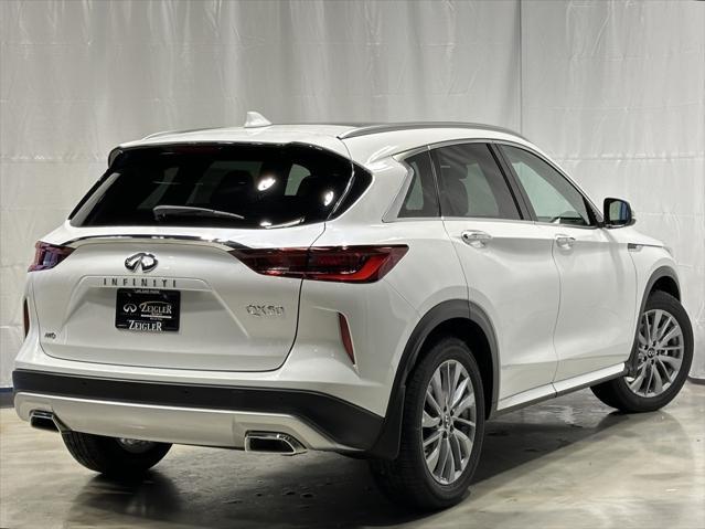 new 2025 INFINITI QX50 car, priced at $48,297