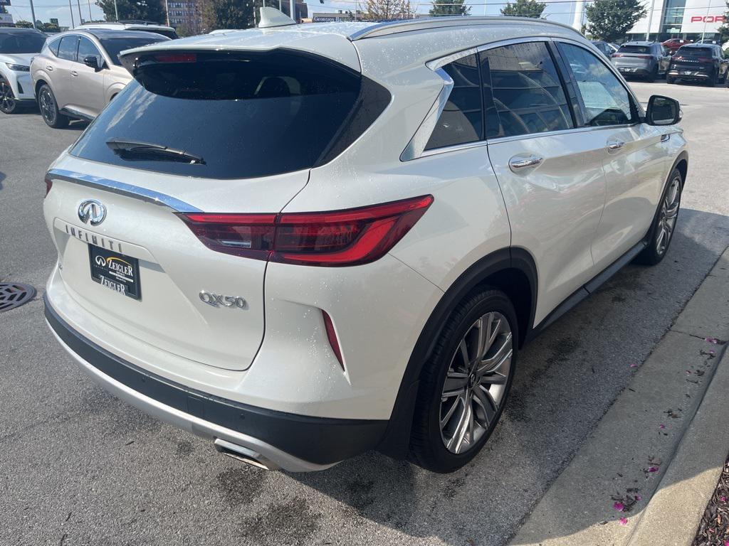 used 2022 INFINITI QX50 car, priced at $33,800