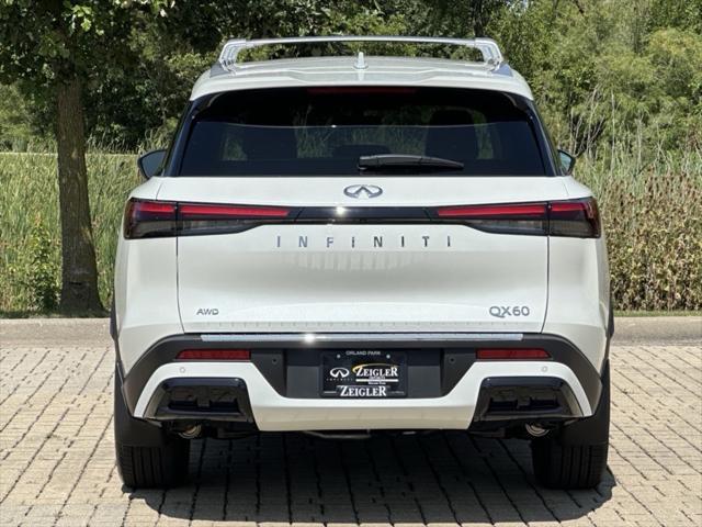 new 2025 INFINITI QX60 car, priced at $63,700