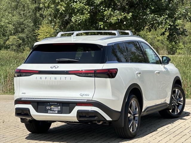 new 2025 INFINITI QX60 car, priced at $63,700