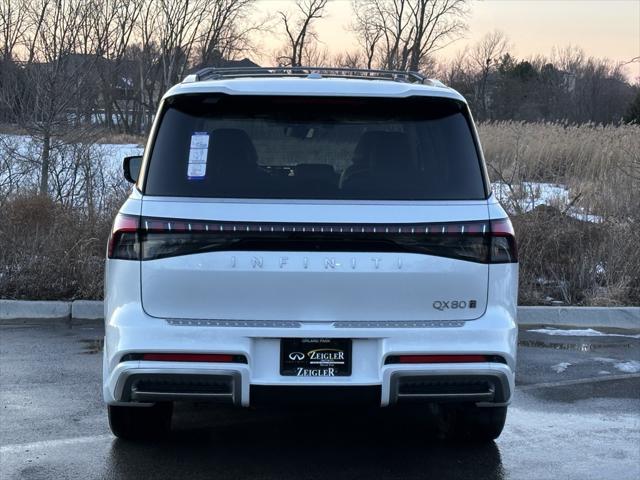 new 2025 INFINITI QX80 car, priced at $106,510