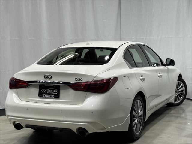 used 2022 INFINITI Q50 car, priced at $24,500