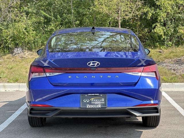 used 2021 Hyundai Elantra car, priced at $14,138