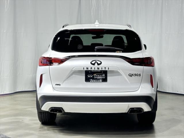 new 2025 INFINITI QX50 car, priced at $54,925